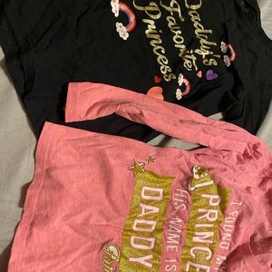 Toddler girls shirt bundle